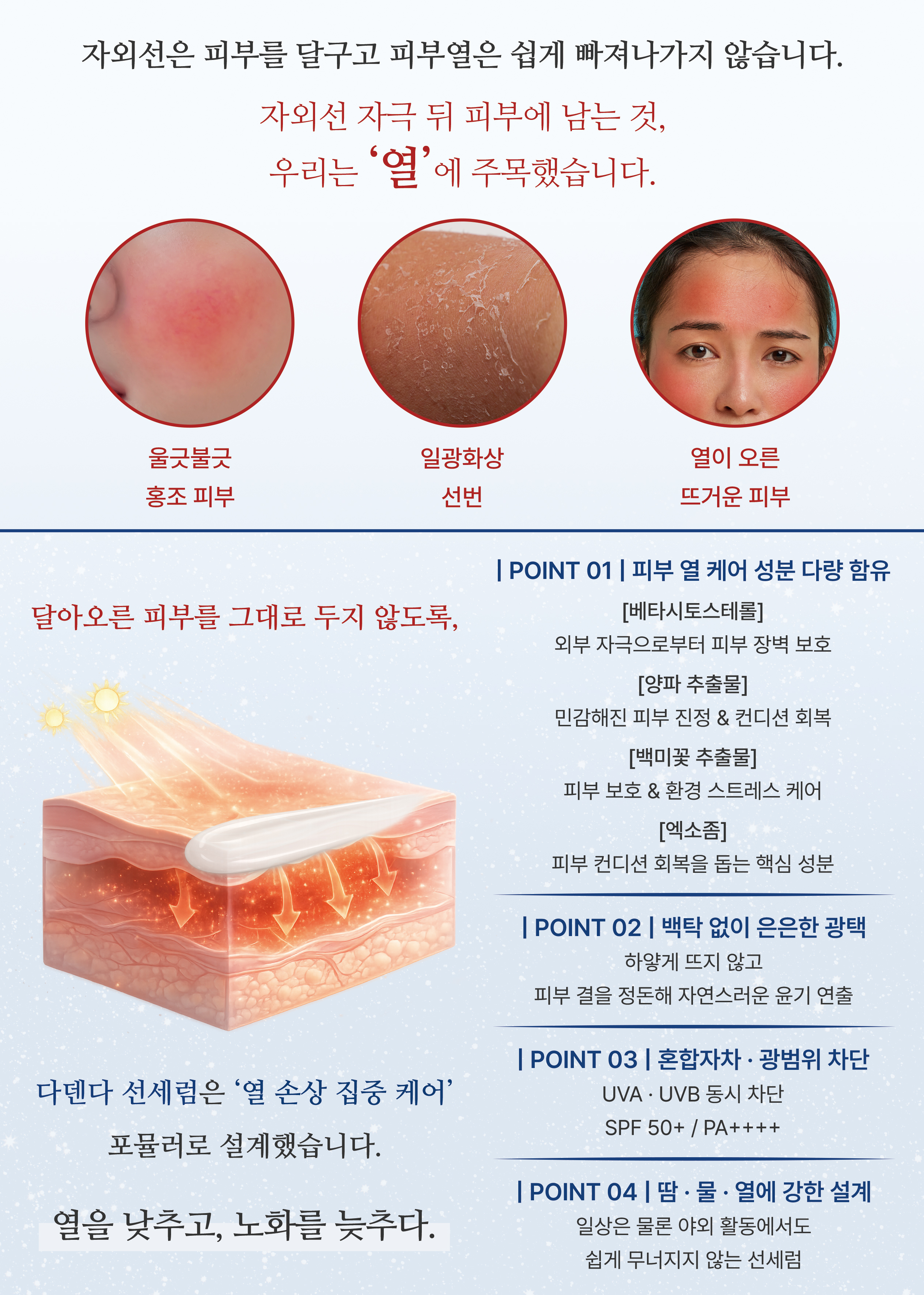 다덴다 선세럼 뒤